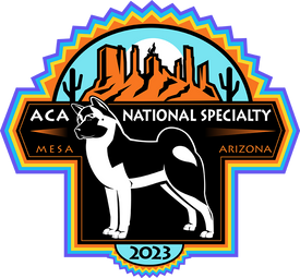 ACA 2023 AKITA NATIONAL DOGS-BITCHES-BREED PACKAGE