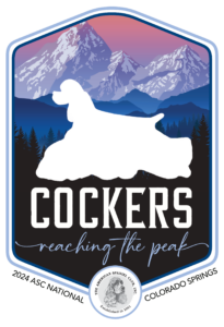 2024 EVERYTHING PACKAGE ASC COCKER SPANIEL SHOWS AT COLORADO SPRINGS