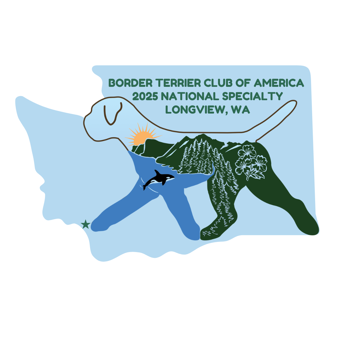 2025 BORDER TERRIER BEST OF BREED AND BESTS FOR THE BTCA NATIONAL AT LONGVIEW WASHINGTON