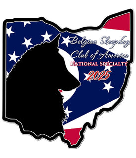 2025 BELGIAN SHEEPDOG WHOLE SHOW PACKAGE FOR THE BSCA NATIONAL AT WILMINGTON OHIO