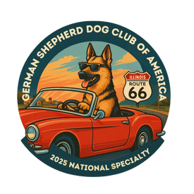 2025 GSDCA EVERYTHING PACKAGE FOR THE GERMAN SHEPHERD NATIONAL AT SPRINGFIELD ILLINOIS