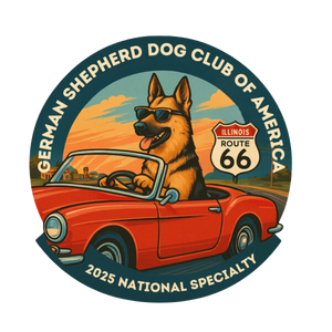 2025 GSDCA EVERYTHING PACKAGE FOR THE GERMAN SHEPHERD NATIONAL AT SPRINGFIELD ILLINOIS