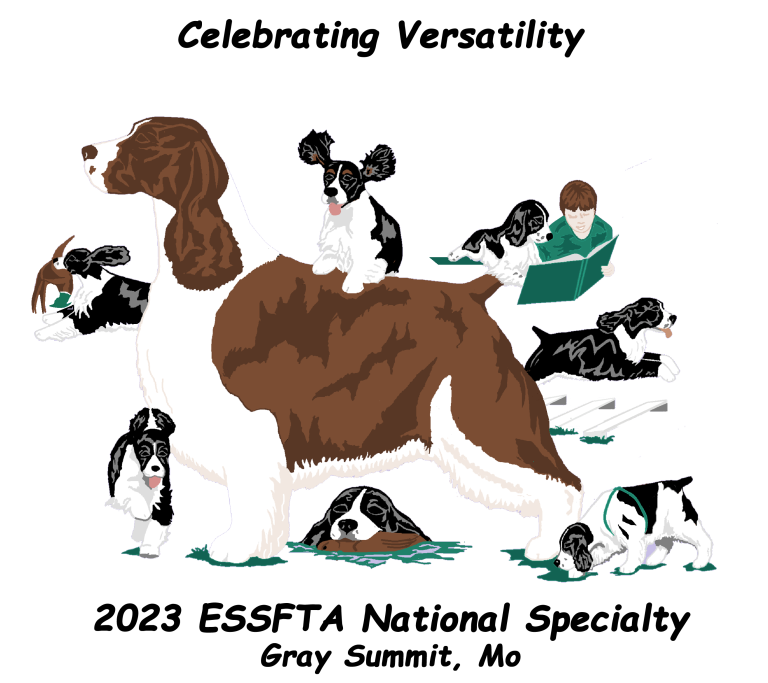ESSFTA 2023 ENGLISH SPRINGER SPANIEL WHOLE SHOW "EVERYTHING" PACKAGE