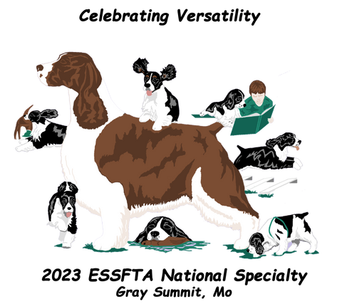 ESSFTA 2023 ENGLISH SPRINGER SPANIEL WHOLE SHOW "EVERYTHING" PACKAGE