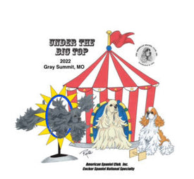 ASC 2022 COCKER SPANIEL NATIONAL BLACK & INTERVARIETY COLLECTION