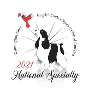 ECSCA 2021 ENGLISH COCKER SPANIEL NATIONAL SHOW BITCHES REGULAR & NONREGULAR BUNDLE